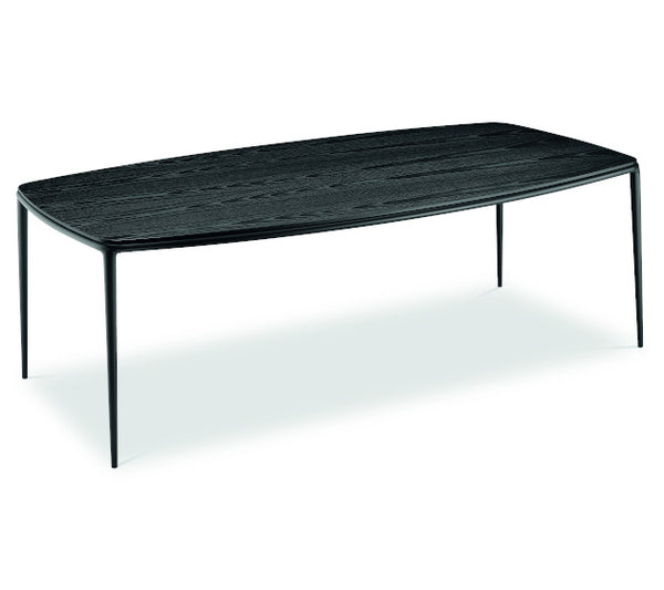 Table de diner Lea 220x120cm — Noir