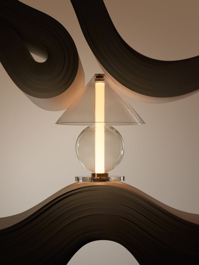 Lampe de table Fragile — Transparent