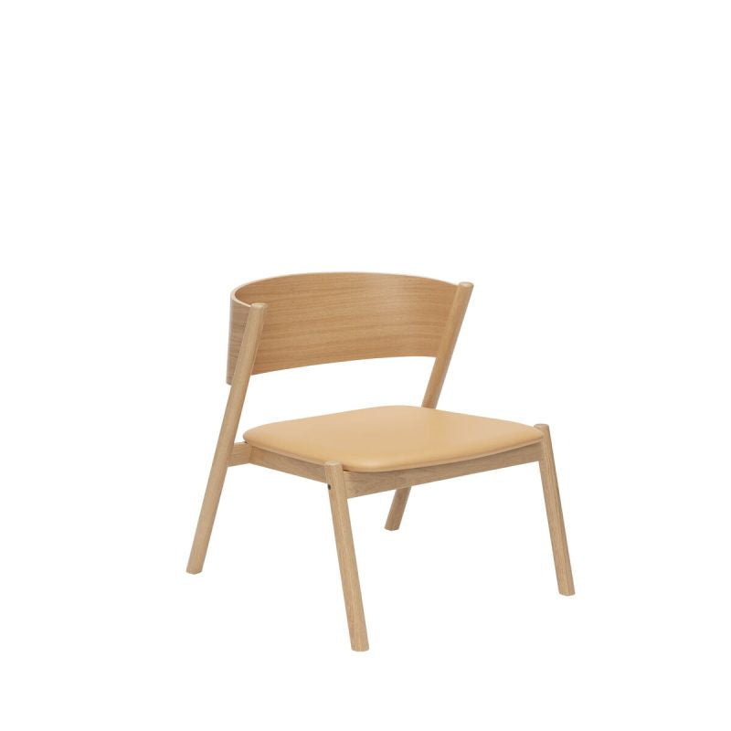 Fauteuil lounge OBLIQUE — Siège Naturel