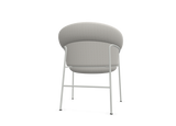 Chaise Ginger - 4 pattes — K Bouclè 01, White, Patins feutre