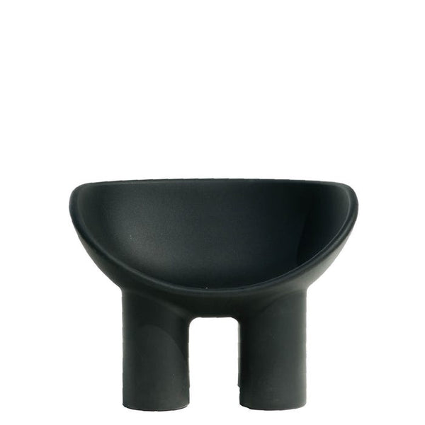 Fauteuil Roly poly — Black (green collection)