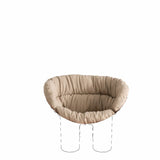 Coussin Cushion roly poly armchair — Light brown