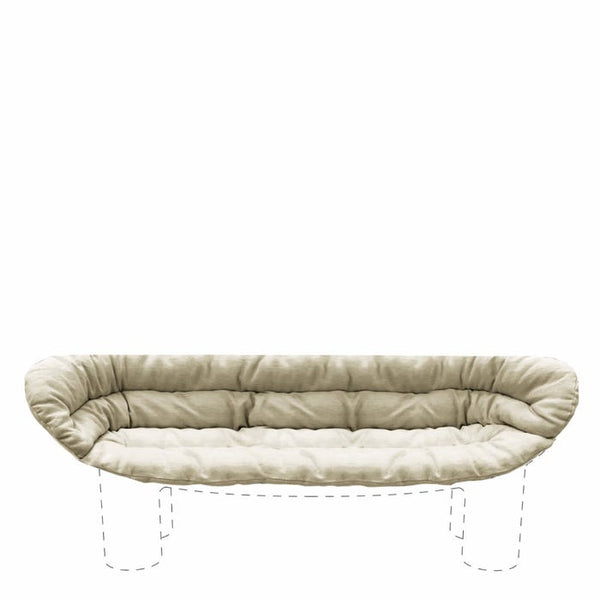 Coussin Cushion roly poly sofa — Sand