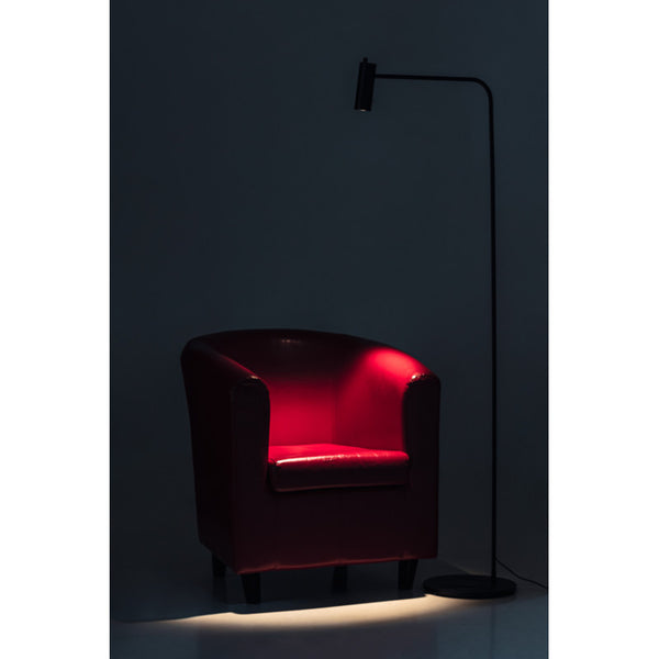 Lampadaire Sana liseuse LED à focus réglable — Noir 3000K