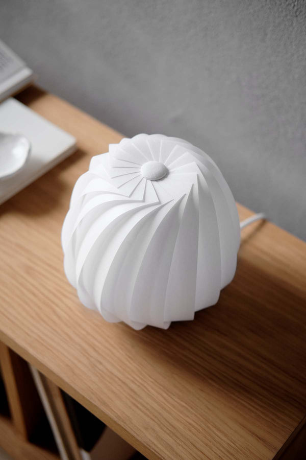 Lampe de table ST906 18 x 19 cm mini Coated Paper — White