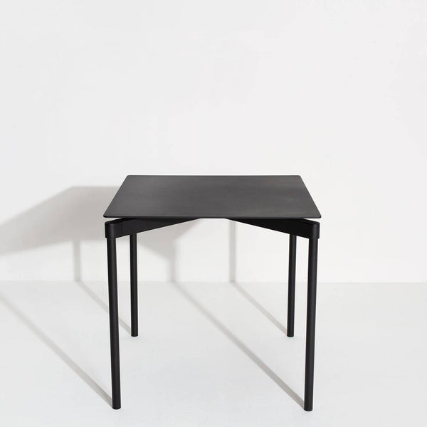 Table carrée Fromme — Noir