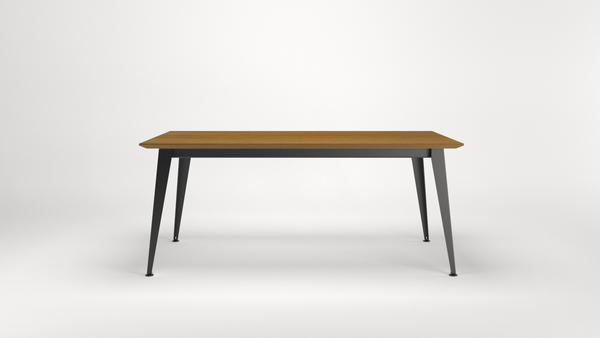 Table Don rallonge 180x100cm — Hêtre & Sable
