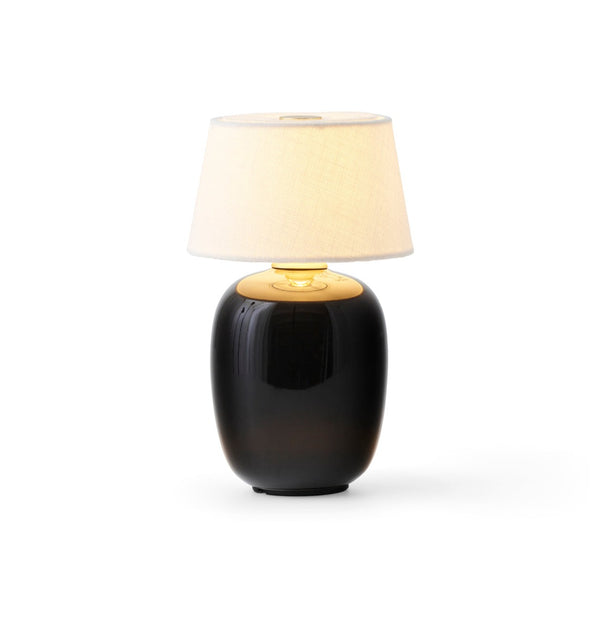 Lampe de table portable Torso — Noir