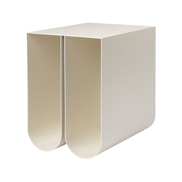 Table d'appoint Curved — Blanc
