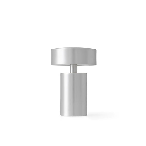 Lampe de table Column — Aluminium brossé