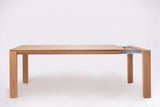 Table Iru rallonge 150x90cm — Hêtre clair