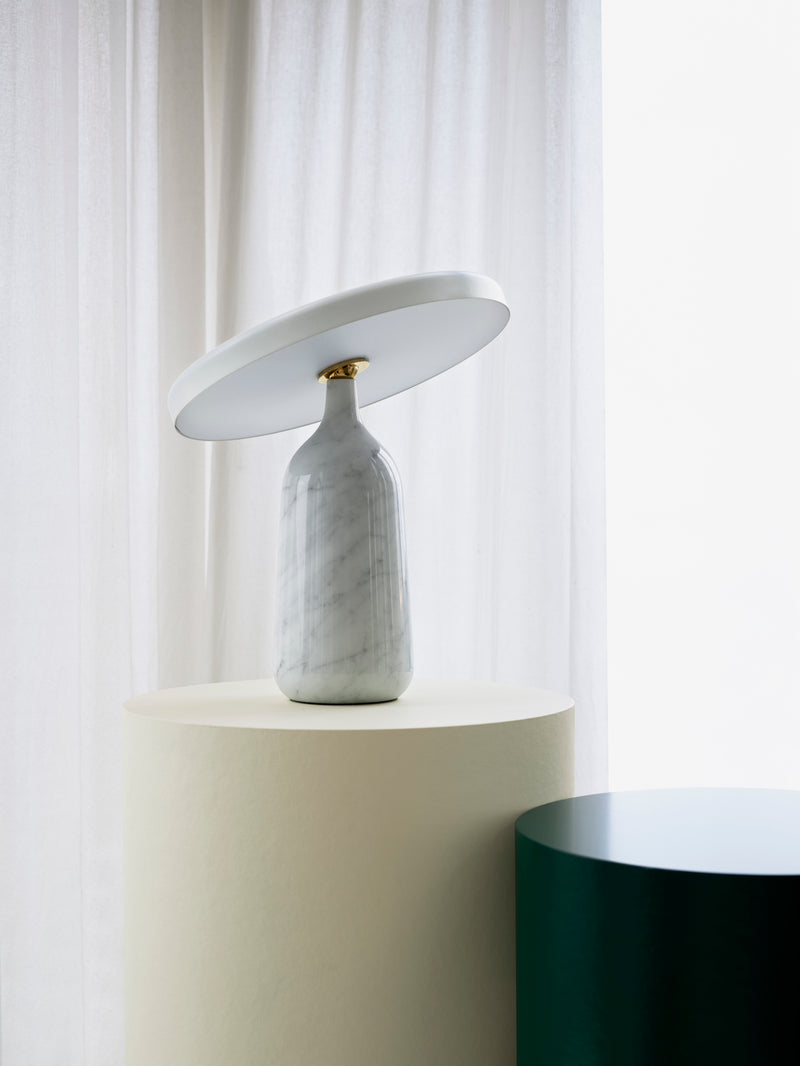 Lampe de table Eddy — Blanc