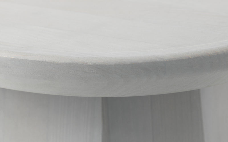 Table basse Pine Petite — Gris clair
