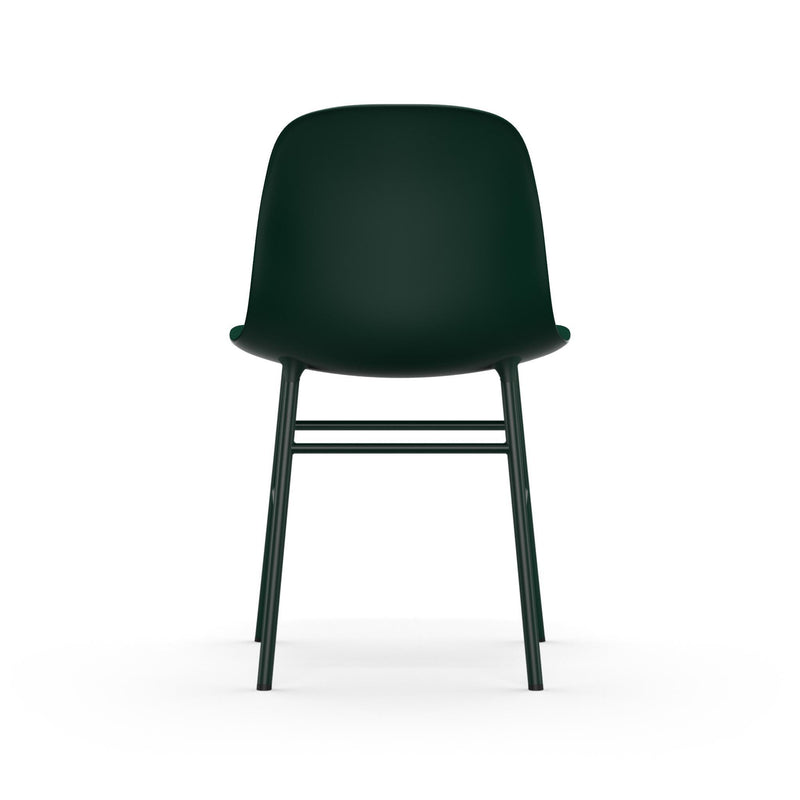 Chaise Form en acier — Vert