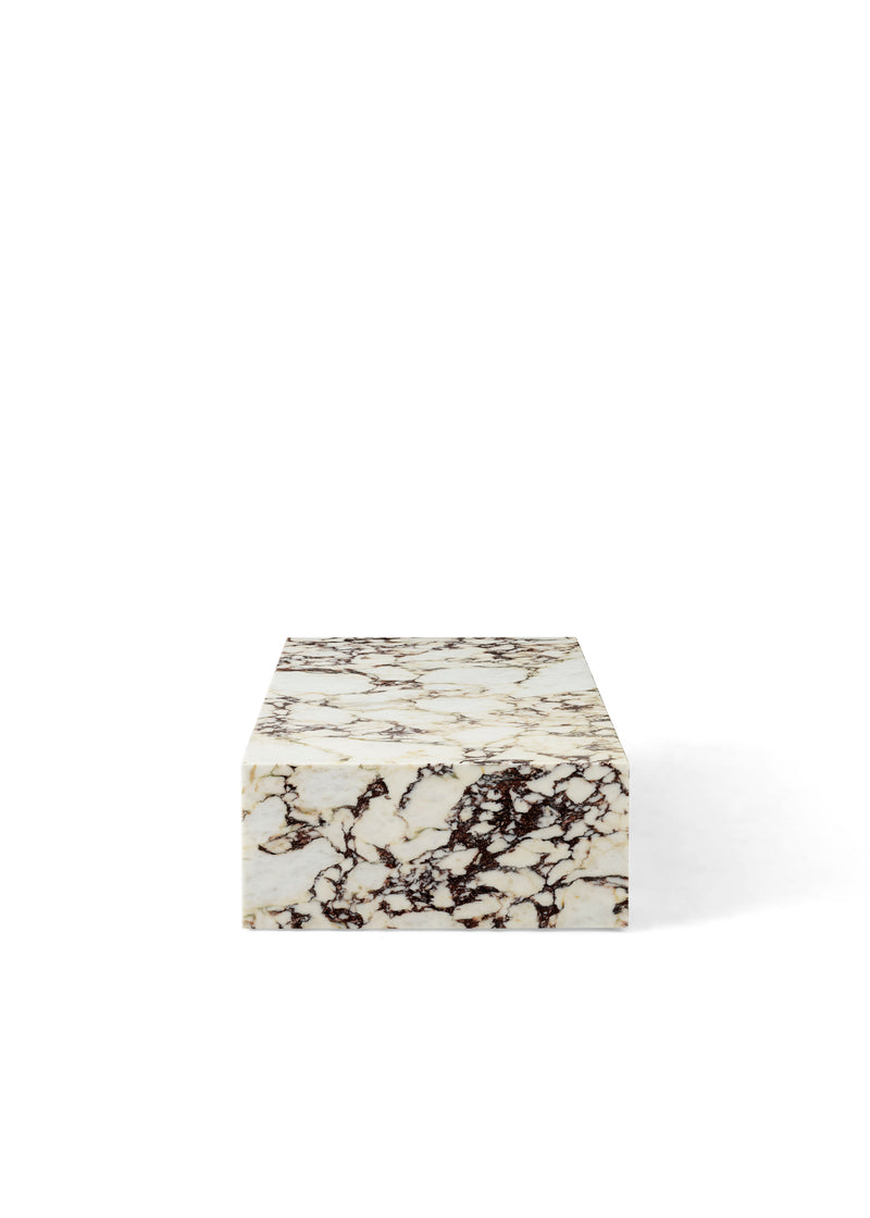 Table basse en marbre Plinth — Low Viola