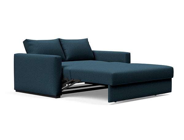 Canapé-lit Cosial — Bleu 140cm
