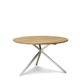 Table de diner Ronde Frisbee — Chêne