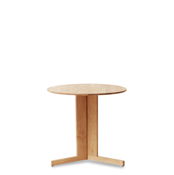 Table de diner Trefoil Ø65 — Chêne Blanc