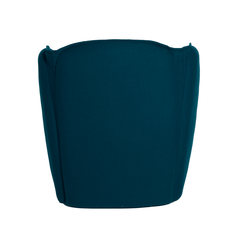 Fauteuil Lily — Bleu foncé tissu catégorie 2