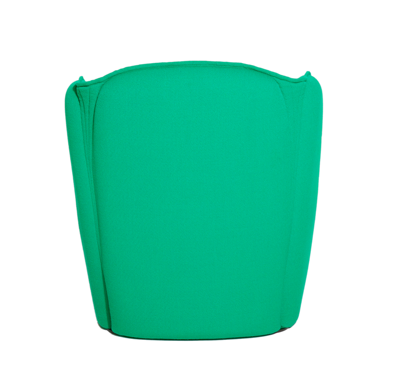 Fauteuil Lily — Vert menthe tissu catégorie 5