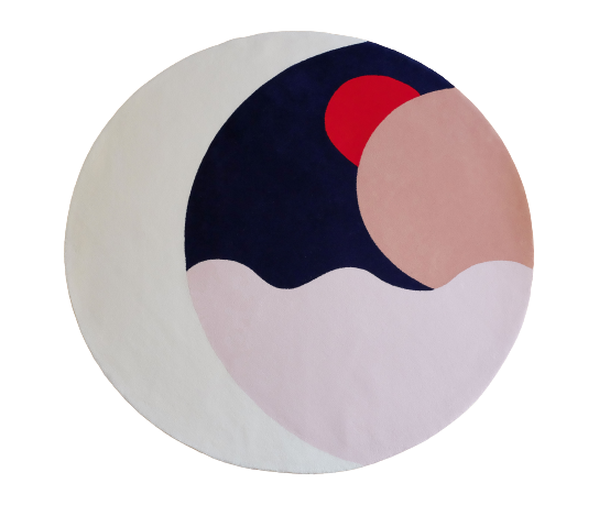 Tapis Lune — Rond 160cm
