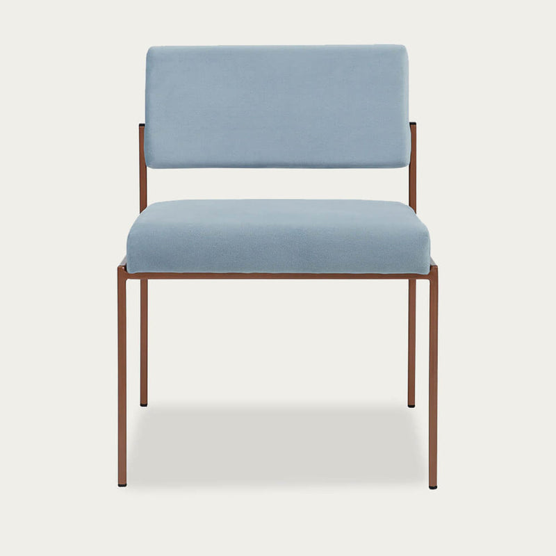 Chaise Cube — Gris Ice