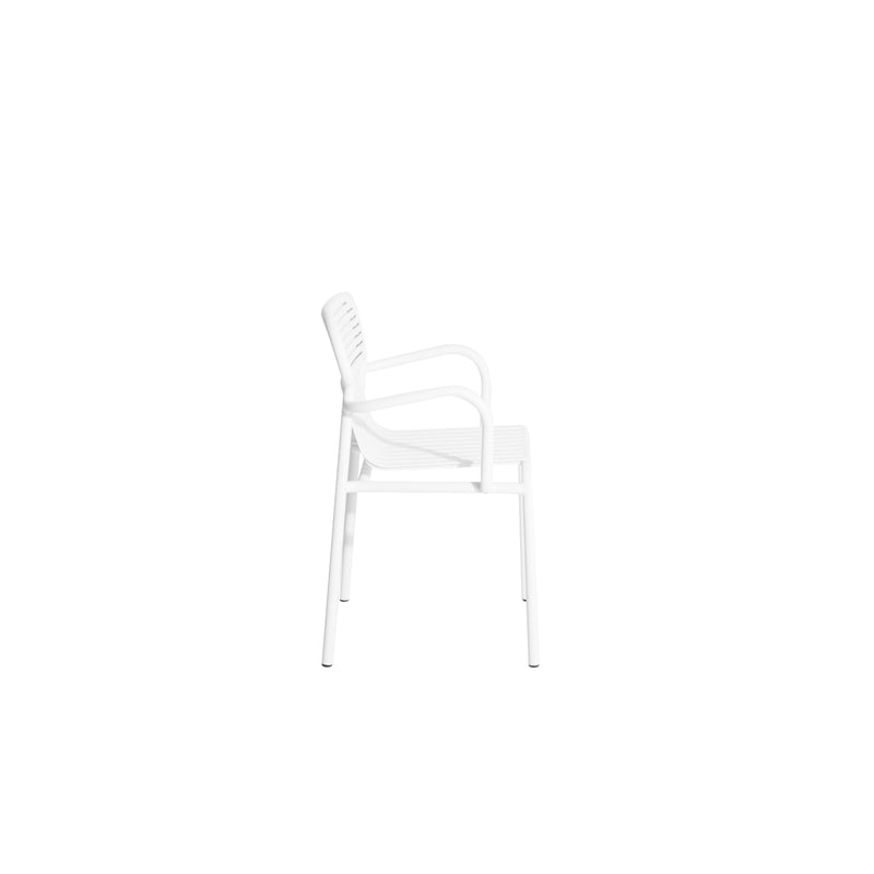 Chaise avec accoudoirs Weekend — Blanc