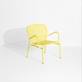 Fauteuil bas Weekend — Jaune