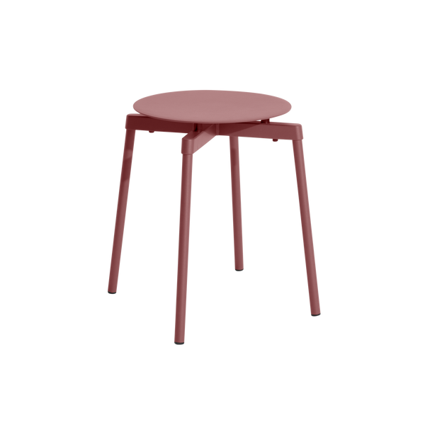 Tabouret Fromme — Brun-rouge