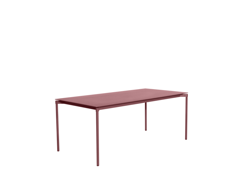 Table de diner Fromme — Brun Rouge