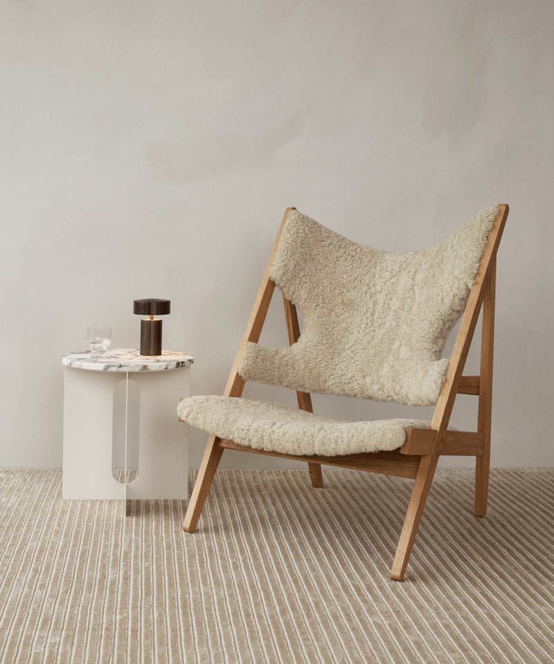 Chaise lounge Knitting — Chêne naturel