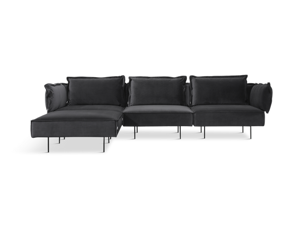 Sofa modulaire — Gris foncé
