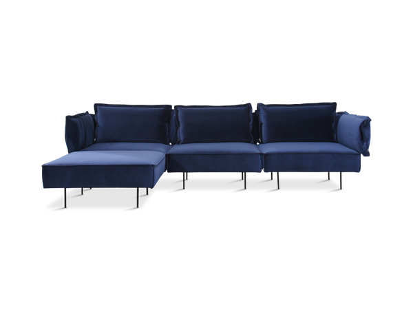 Sofa modulaire — Bleu royal