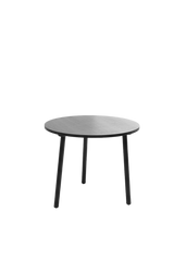 Table ronde Paddle 90cm — Chêne noir