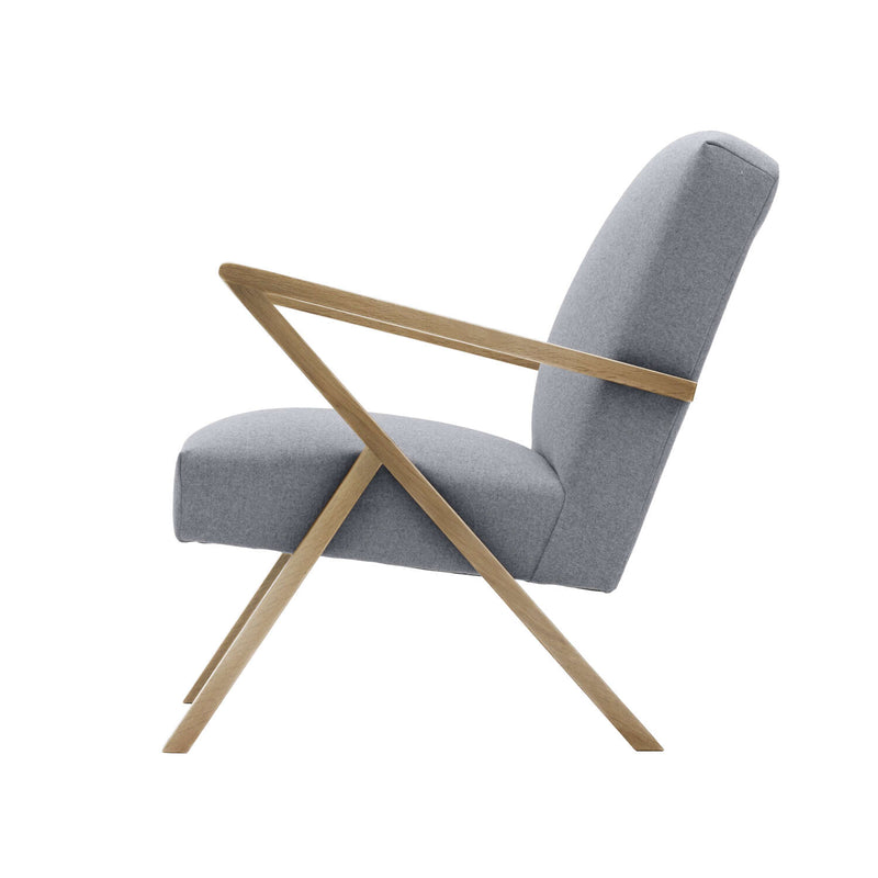 Fauteuil Retrostar - Wool Line — Natural & Stone Grey