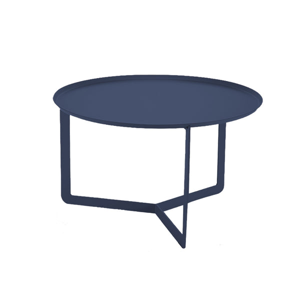 Table basse Round 2 — Bleu Navy