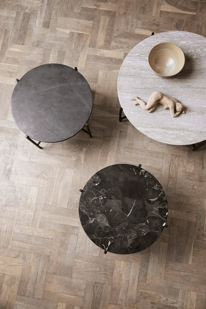 Table basse ronde 60 — Noir