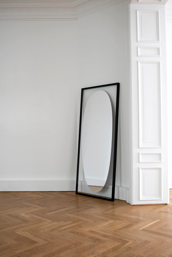 Miroir Shadow — Noir
