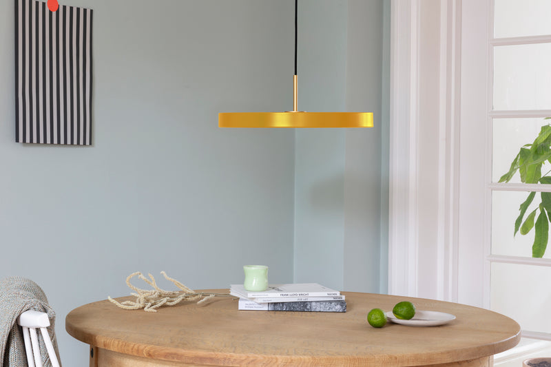 Suspension Asteria Medium — Jaune