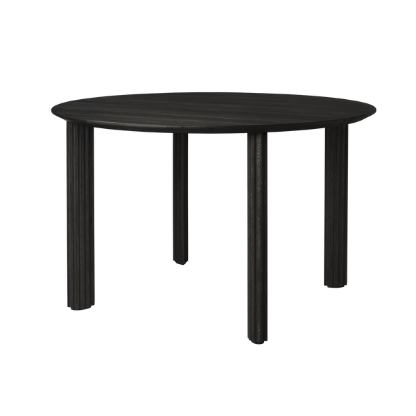 Table de diner Comfort Ripples — Black Oak