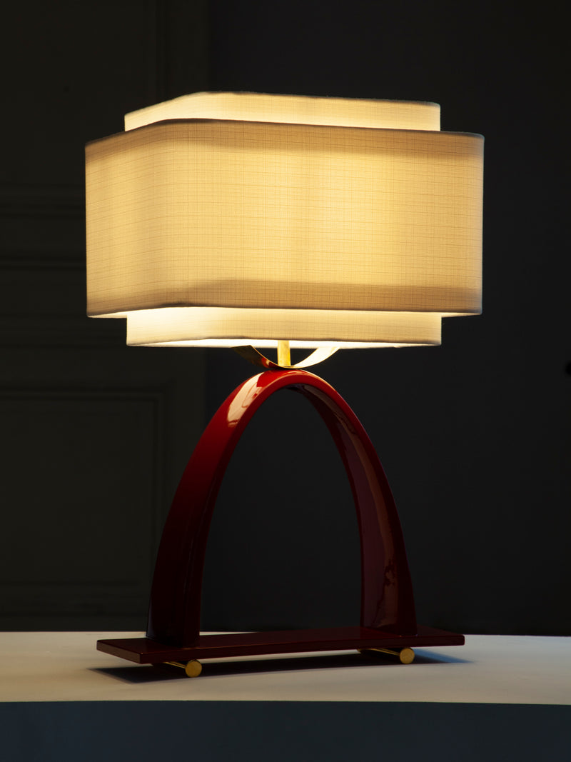 Lampe de table Yoshiko — Rouge