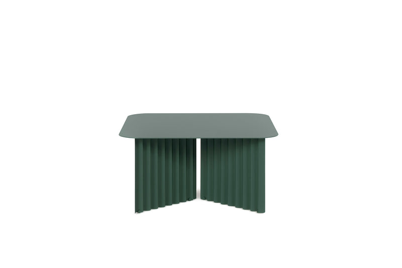 Table basse en acier Plec — Moyenne Vert