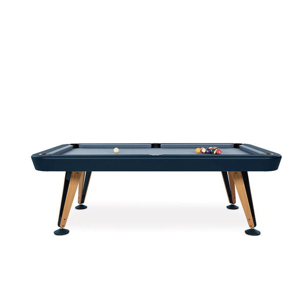 Billard Diagonal pool table 235cm — Bleu