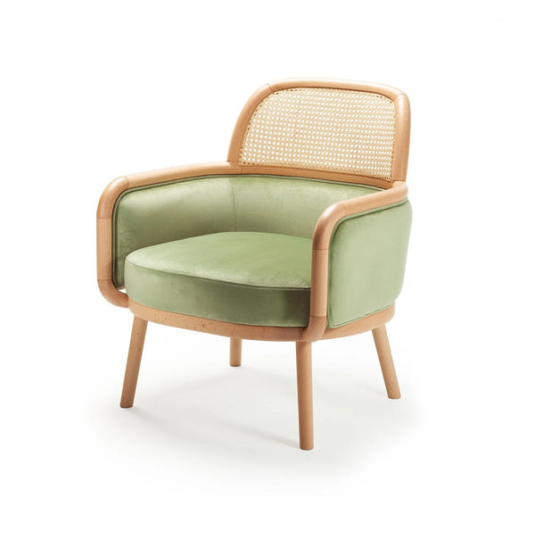 Fauteuil Luc — barcelona rosemary, beech 056-0 structure