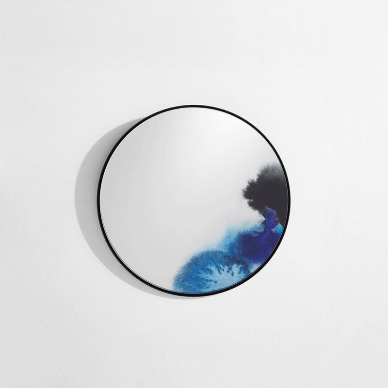 Miroir Francis Extra Grand — Bleu & Noir